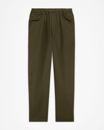 Men's Converse Five Pocket Pants Olive | AU 43E69Q